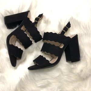 Wave block heels